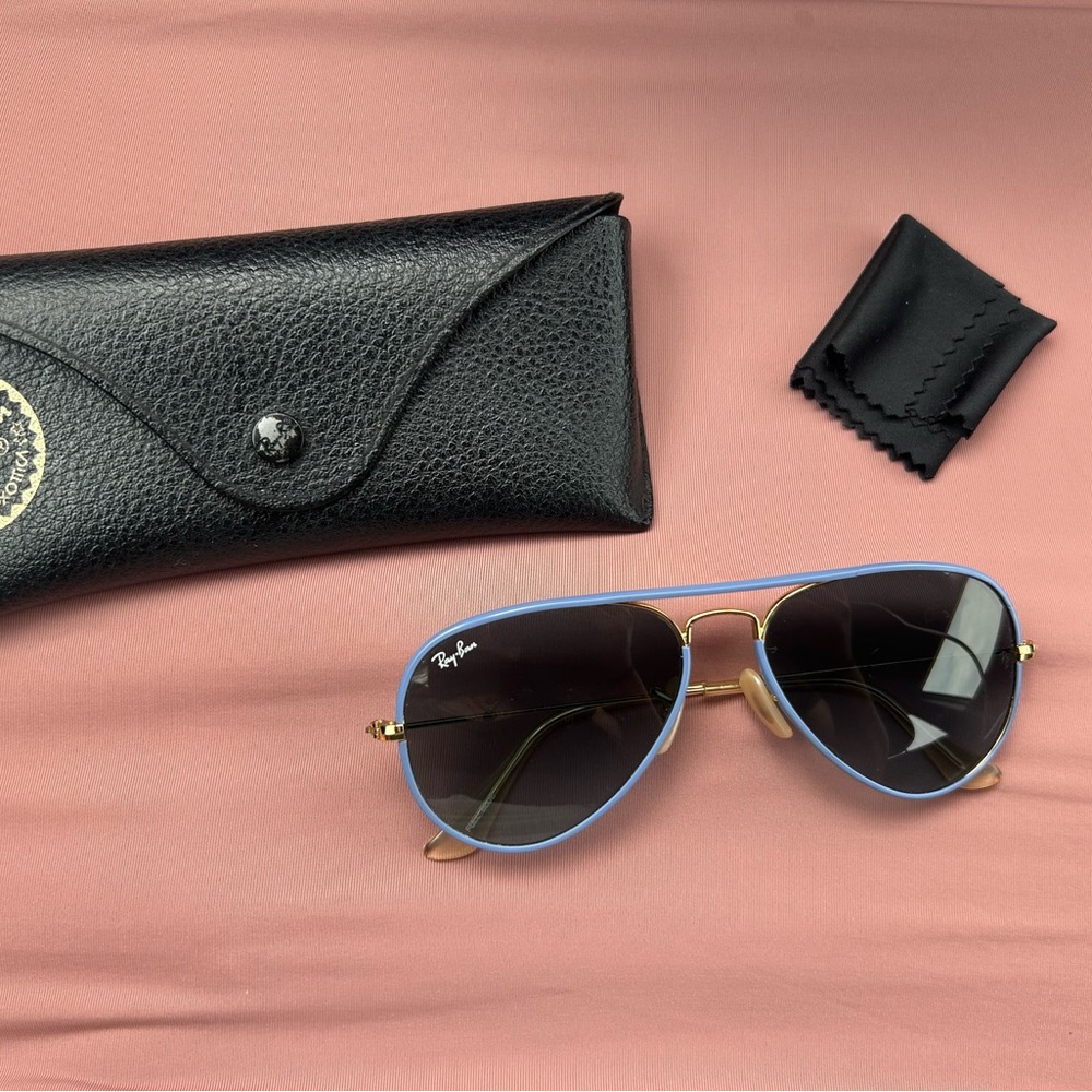 Ray-Ban Blue Aviator Sunglasses